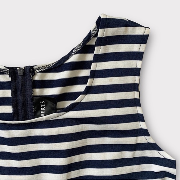 Vintage 90s Navy & White Jumpsuit - Picture 3 of 8